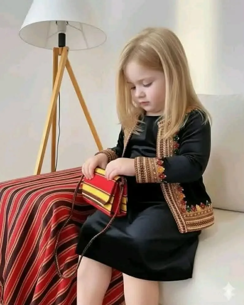 Robe avec veste kabyle