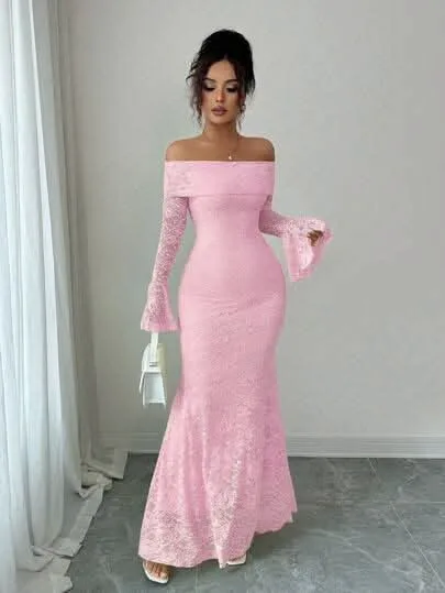 Robe soirée dentelle, Photo 5