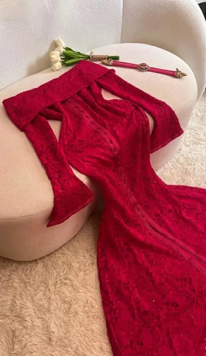 Robe soirée dentelle, Photo 8