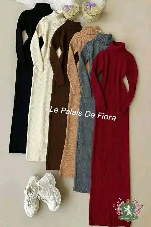 Robe longue côtelée turque, Photo 2