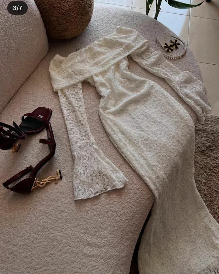 Robe soirée dentelle, Photo 6